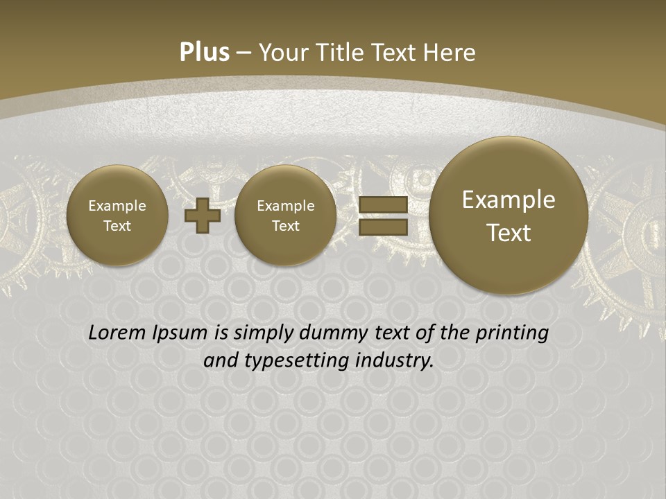 Fastening Shiny Textured PowerPoint Template