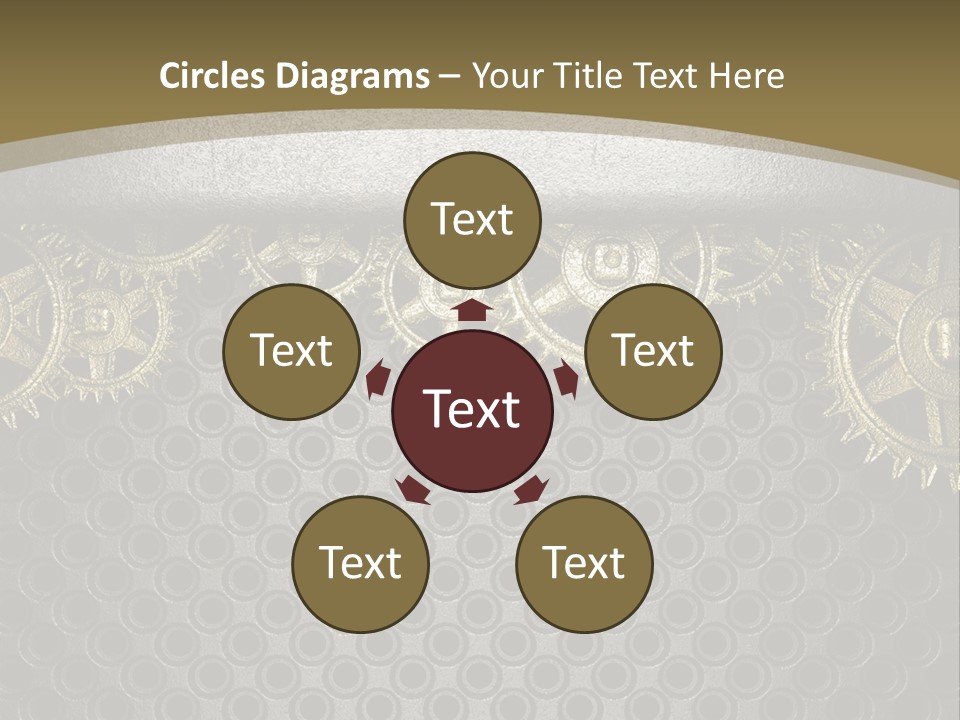 Fastening Shiny Textured PowerPoint Template