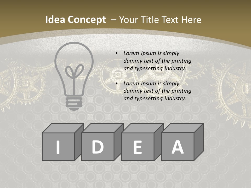 Fastening Shiny Textured PowerPoint Template