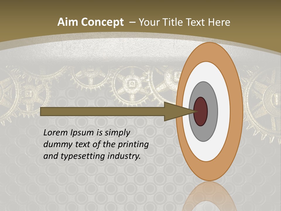 Fastening Shiny Textured PowerPoint Template