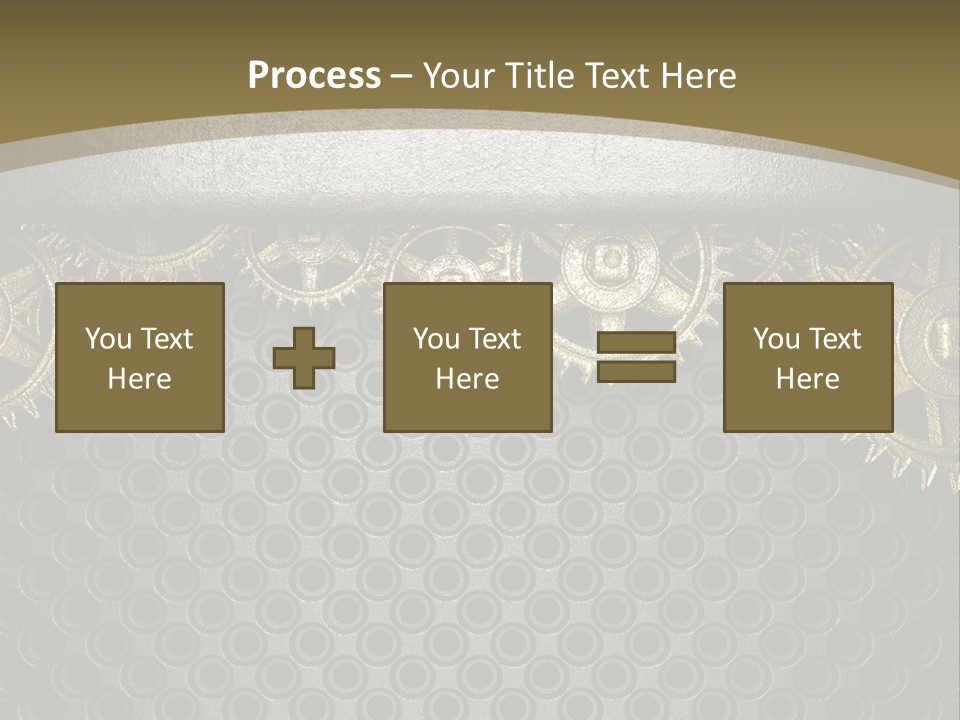 Fastening Shiny Textured PowerPoint Template