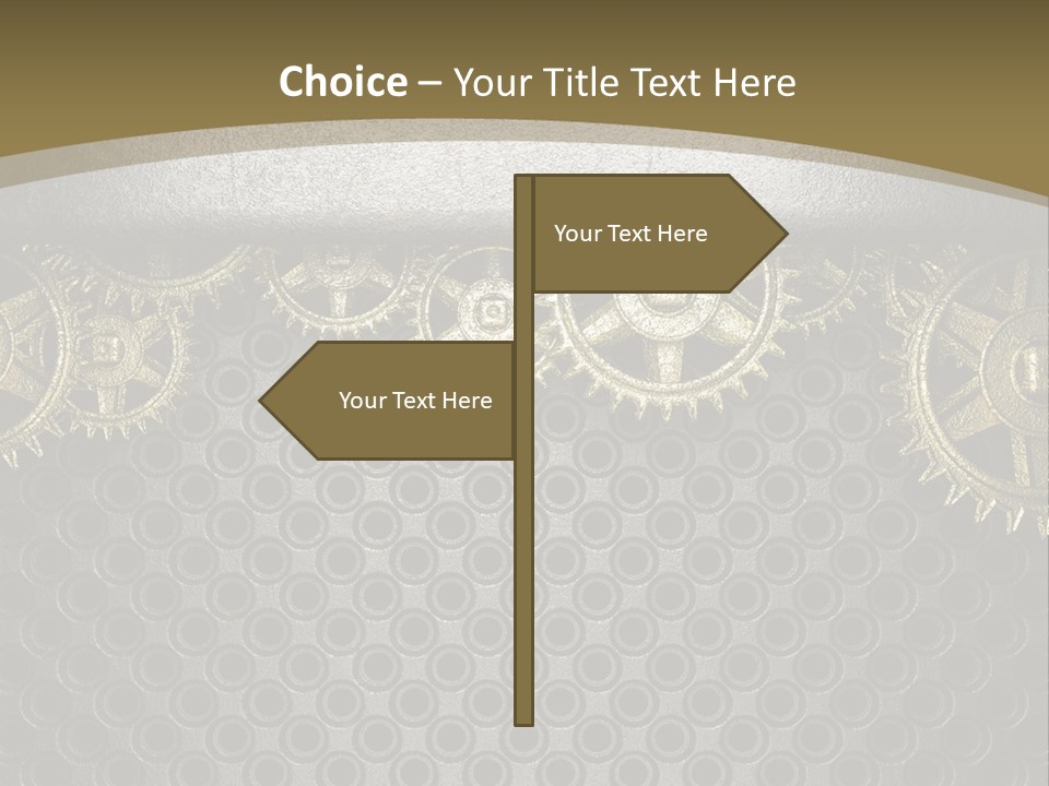 Fastening Shiny Textured PowerPoint Template