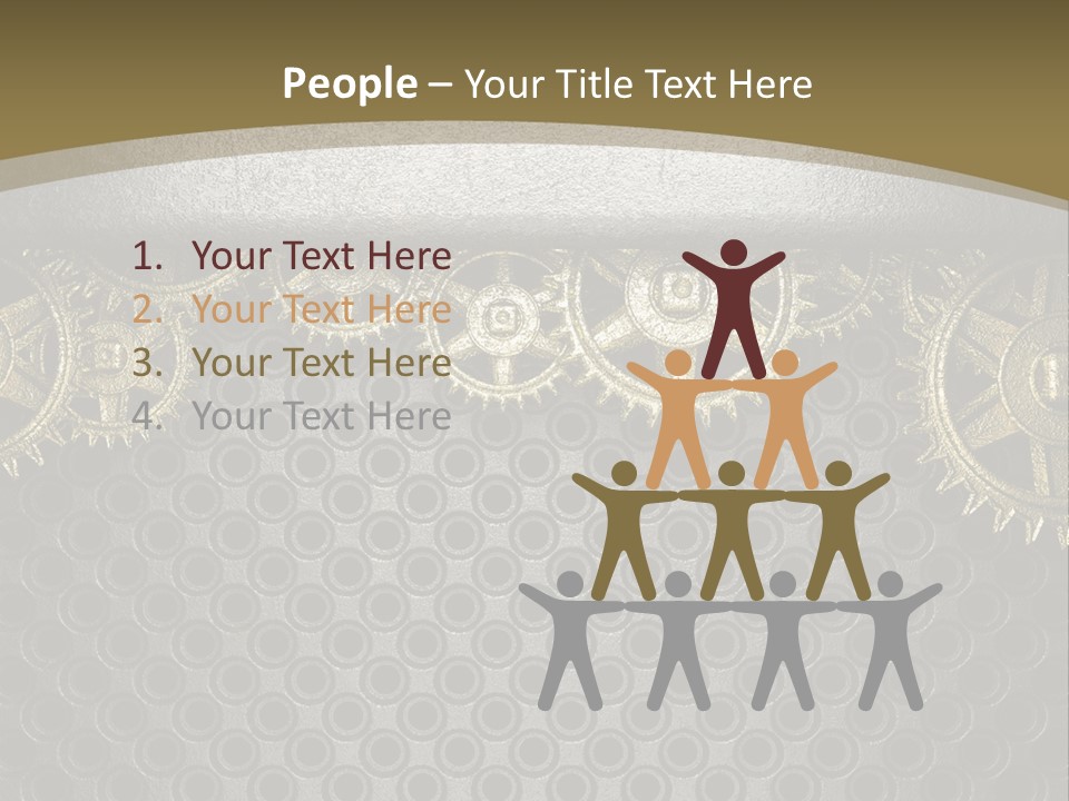 Fastening Shiny Textured PowerPoint Template