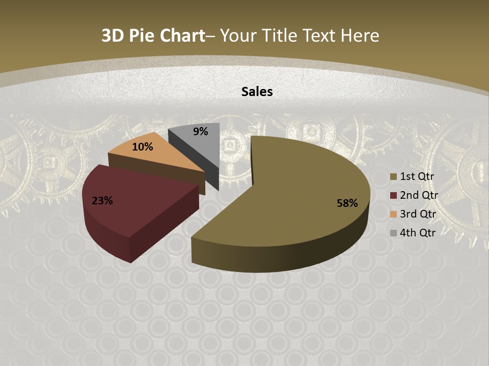 Fastening Shiny Textured PowerPoint Template