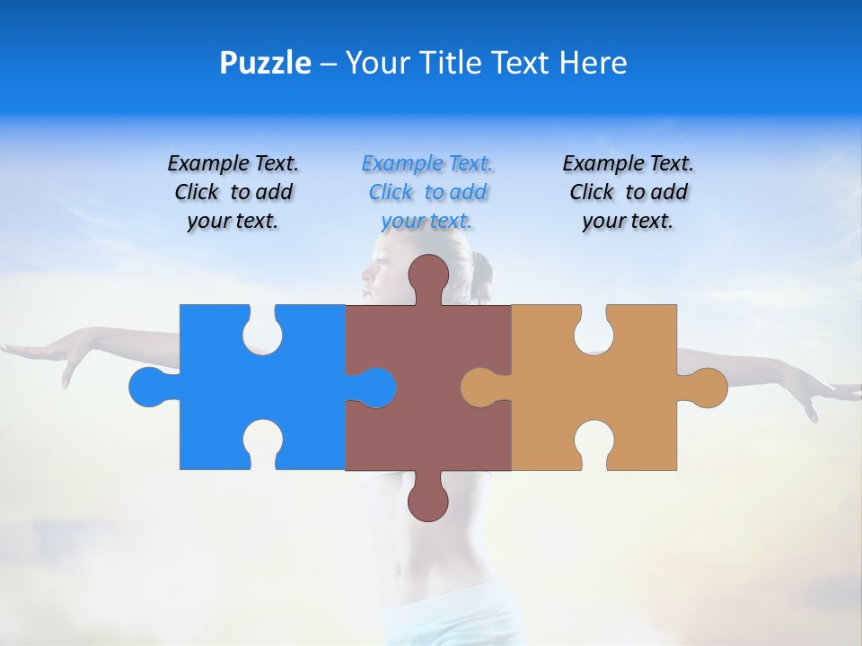 Excited Healthy Aerobic PowerPoint Template