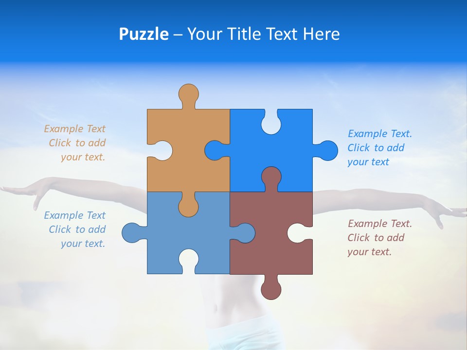 Excited Healthy Aerobic PowerPoint Template