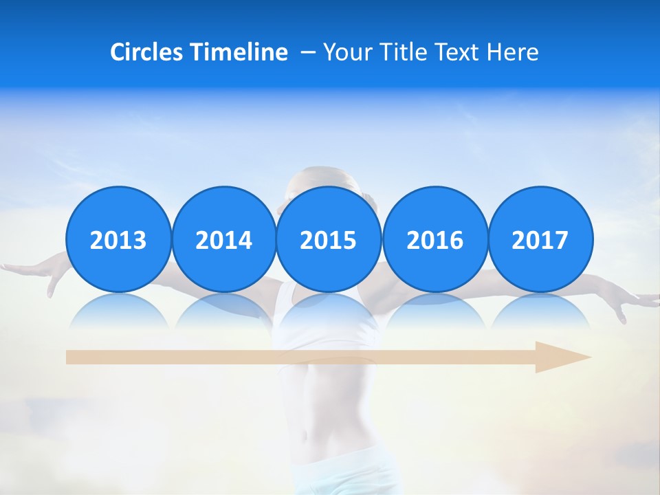 Excited Healthy Aerobic PowerPoint Template