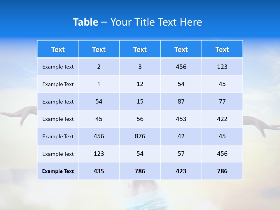 Excited Healthy Aerobic PowerPoint Template