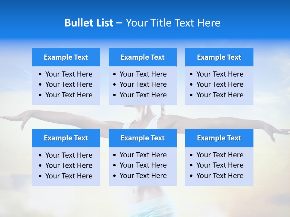 Excited Healthy Aerobic PowerPoint Template