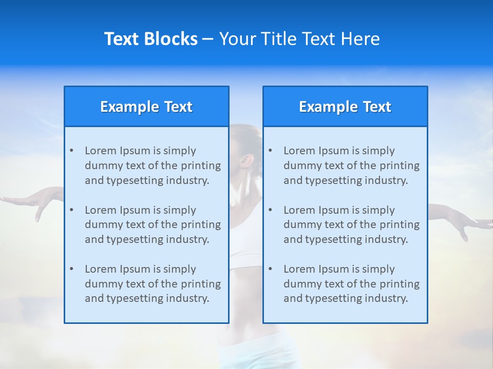 Excited Healthy Aerobic PowerPoint Template
