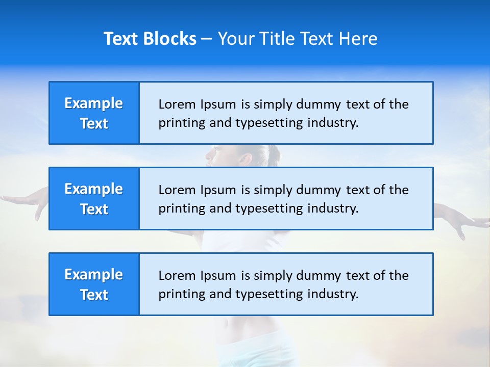 Excited Healthy Aerobic PowerPoint Template
