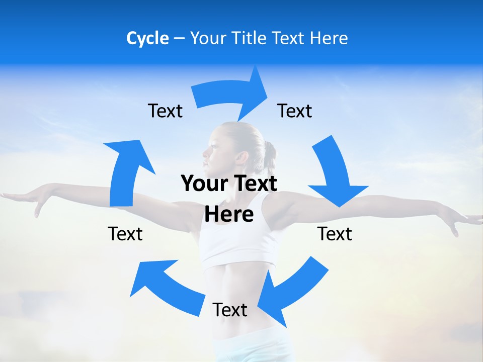 Excited Healthy Aerobic PowerPoint Template