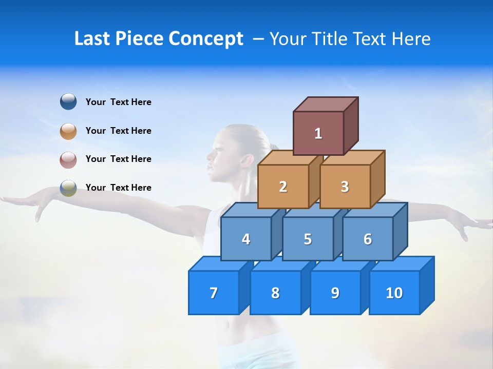 Excited Healthy Aerobic PowerPoint Template