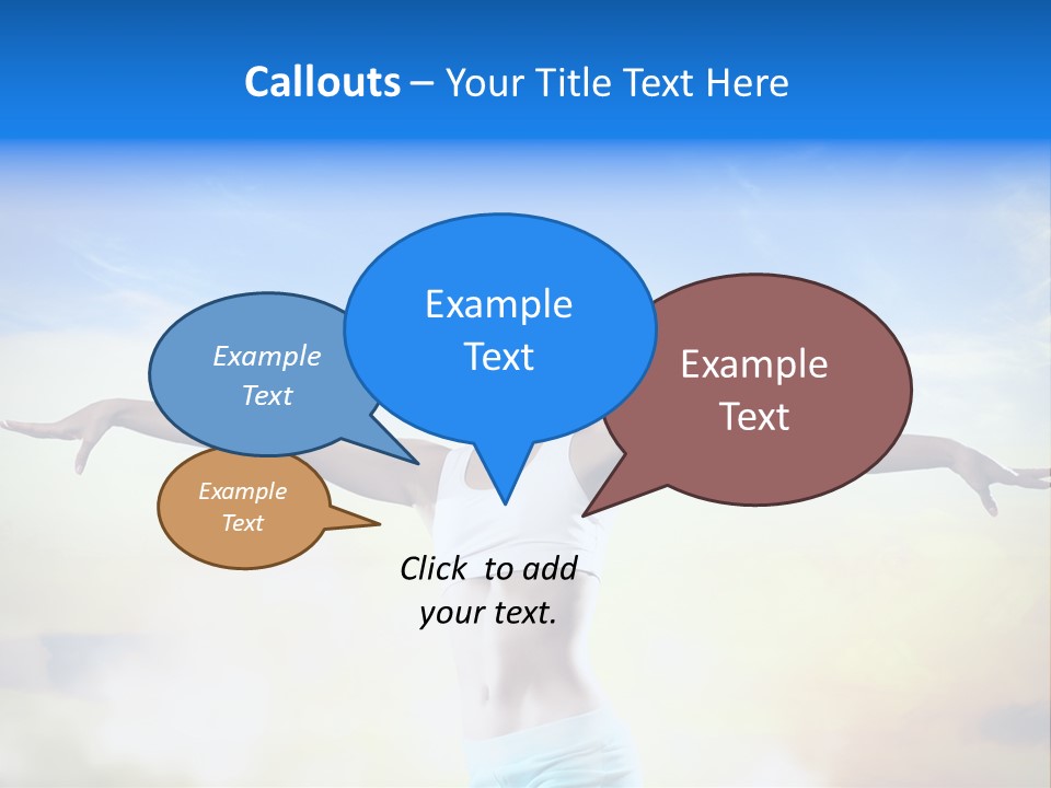 Excited Healthy Aerobic PowerPoint Template