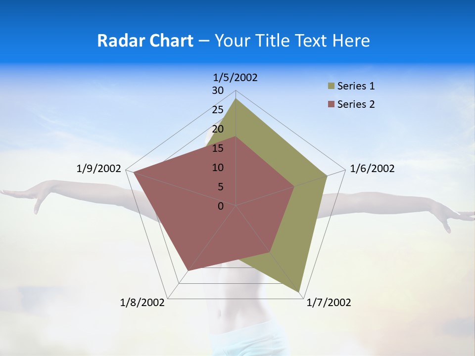 Excited Healthy Aerobic PowerPoint Template
