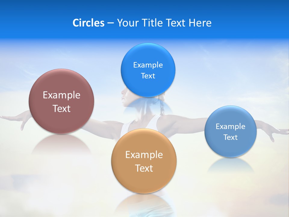 Excited Healthy Aerobic PowerPoint Template