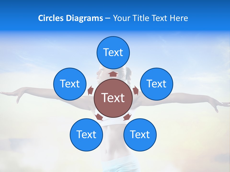 Excited Healthy Aerobic PowerPoint Template