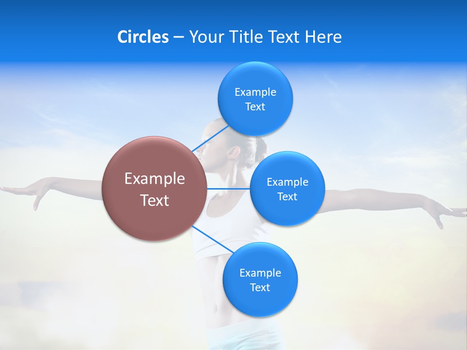 Excited Healthy Aerobic PowerPoint Template