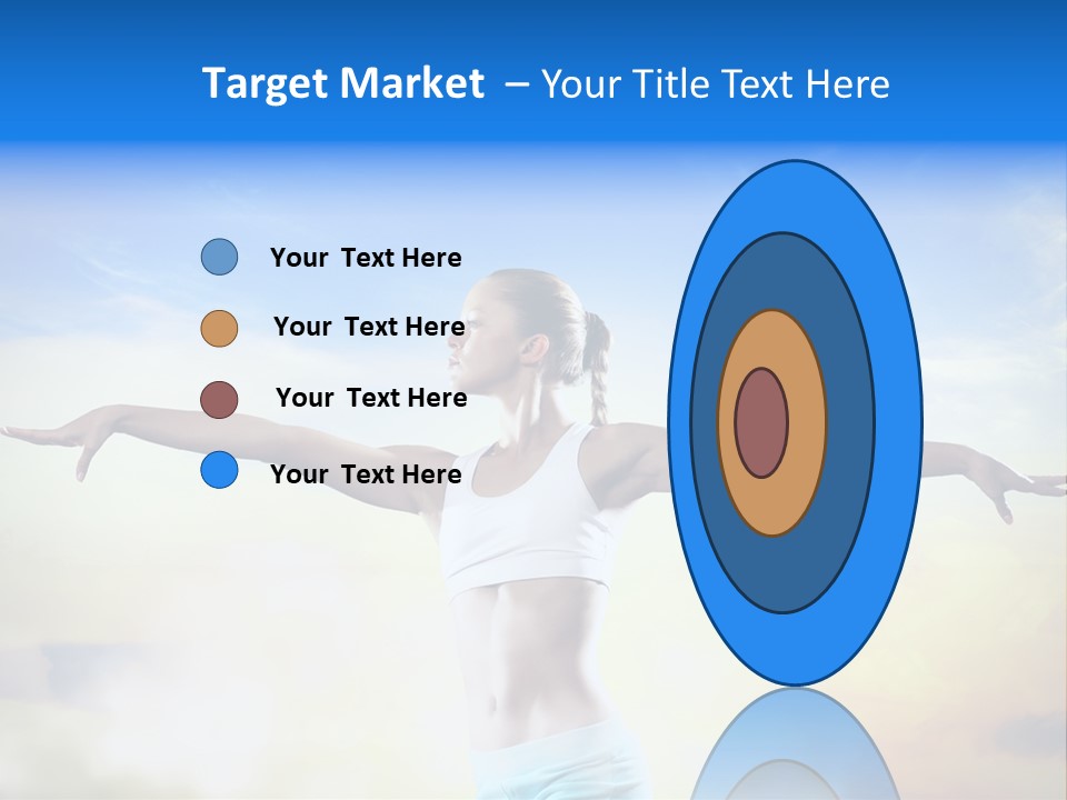 Excited Healthy Aerobic PowerPoint Template