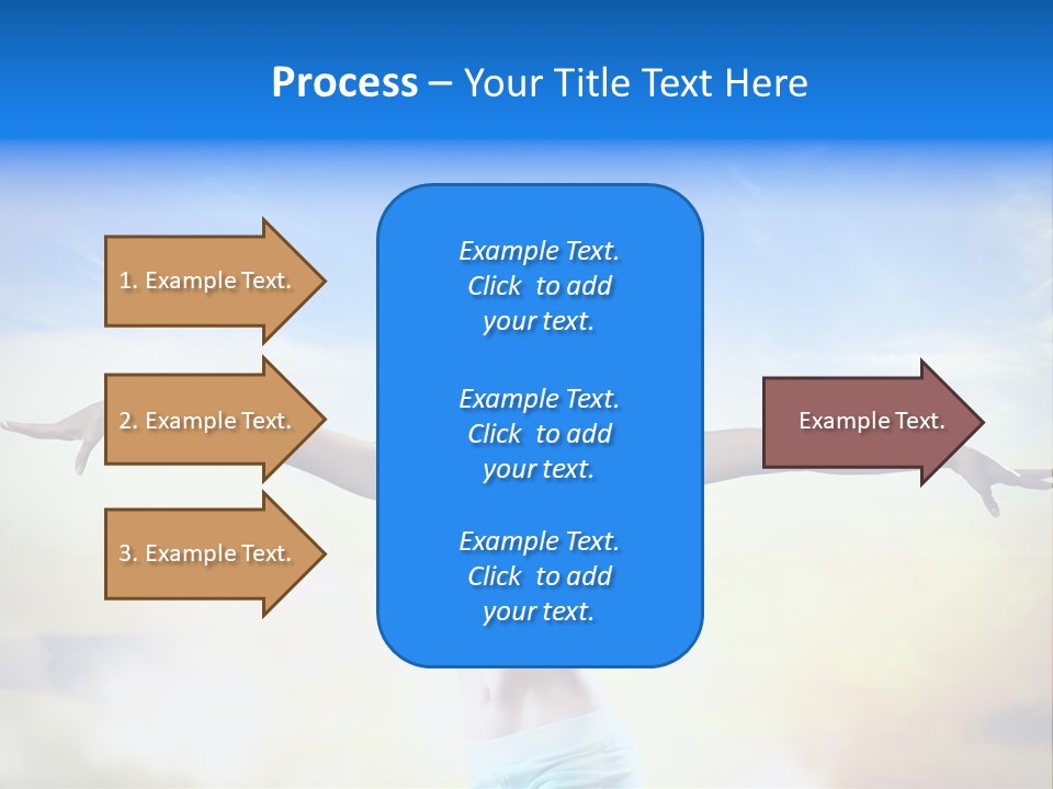Excited Healthy Aerobic PowerPoint Template