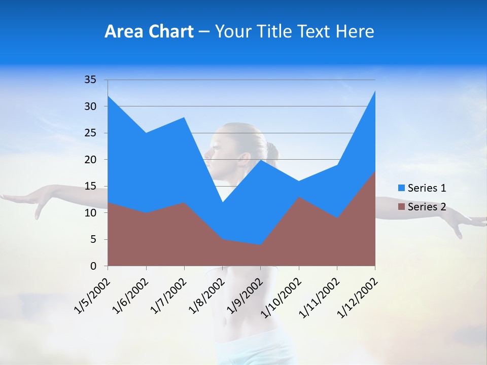 Excited Healthy Aerobic PowerPoint Template