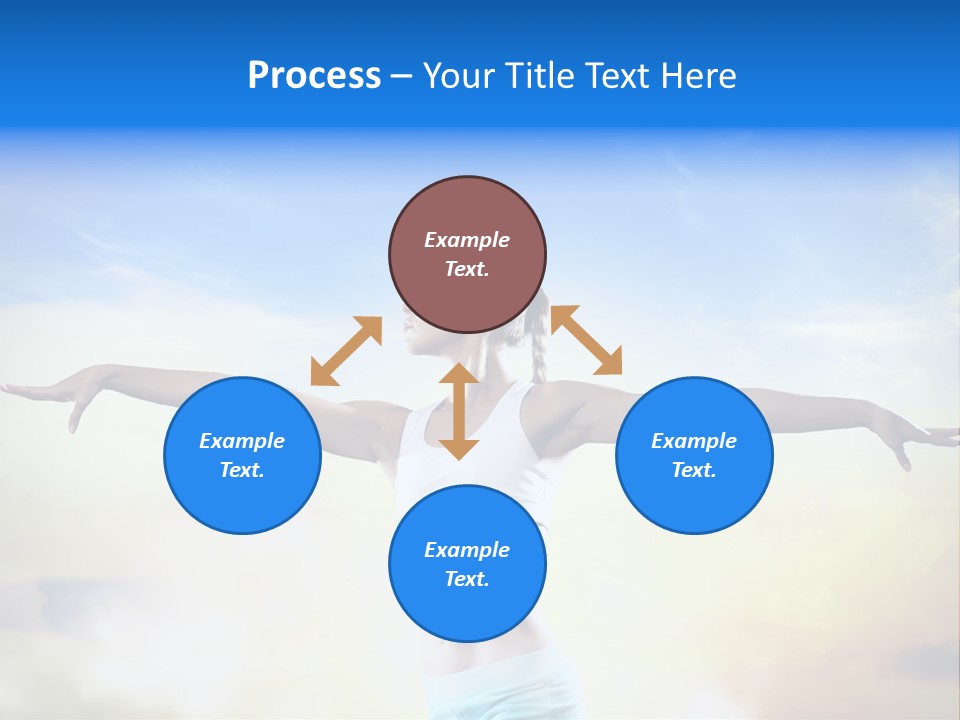 Excited Healthy Aerobic PowerPoint Template