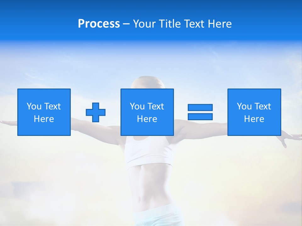 Excited Healthy Aerobic PowerPoint Template