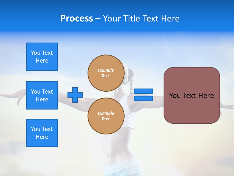 Excited Healthy Aerobic PowerPoint Template