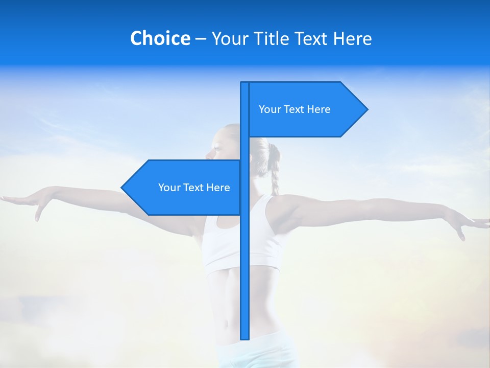 Excited Healthy Aerobic PowerPoint Template