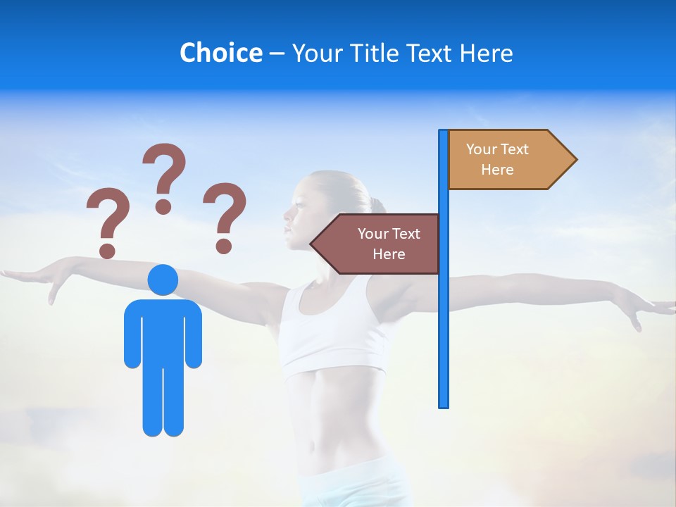 Excited Healthy Aerobic PowerPoint Template