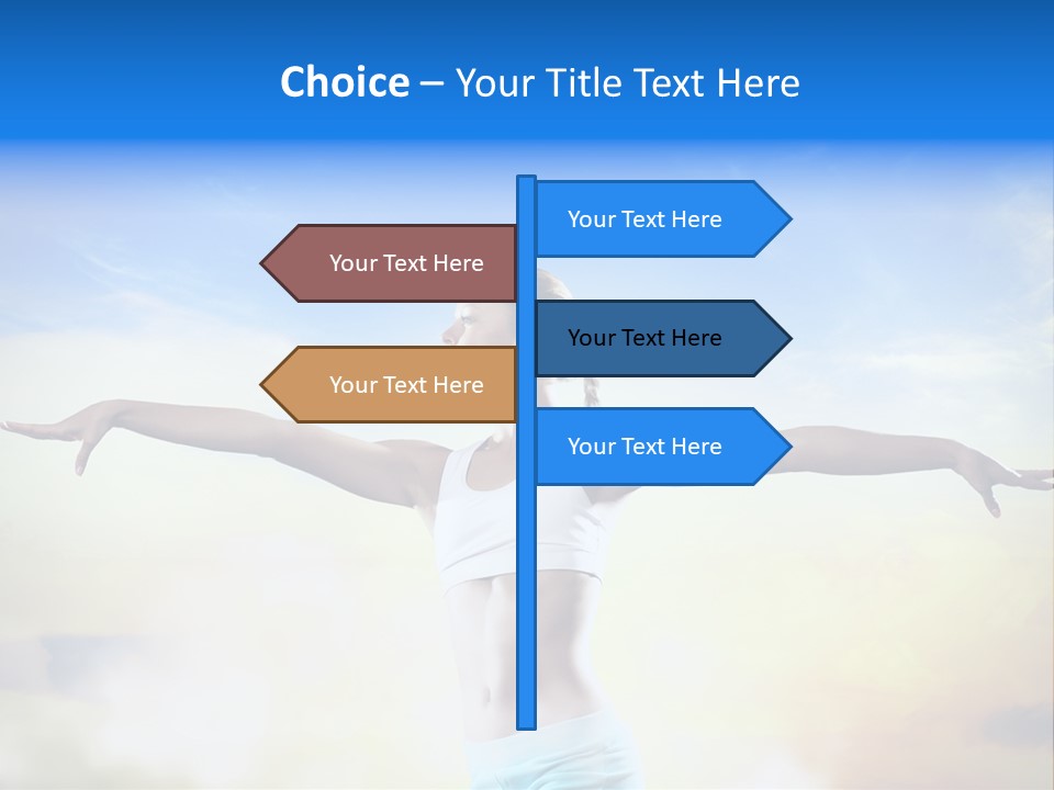 Excited Healthy Aerobic PowerPoint Template