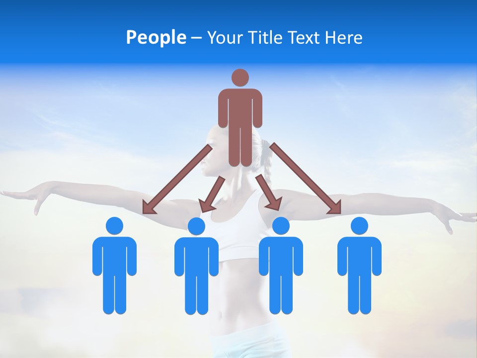 Excited Healthy Aerobic PowerPoint Template