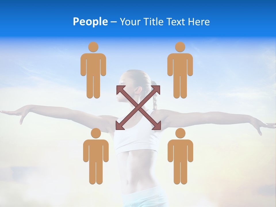 Excited Healthy Aerobic PowerPoint Template