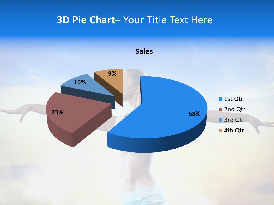 Excited Healthy Aerobic PowerPoint Template