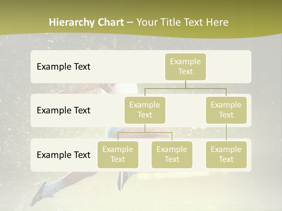 Sky Woman Bicep PowerPoint Template