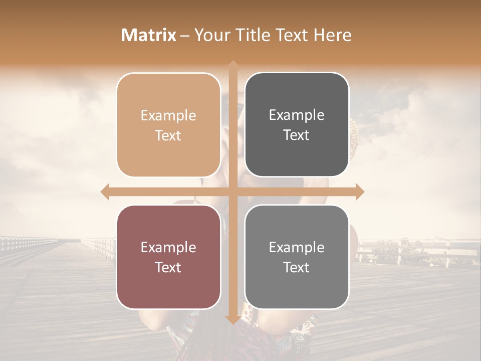 Videocamera Day Ocean PowerPoint Template