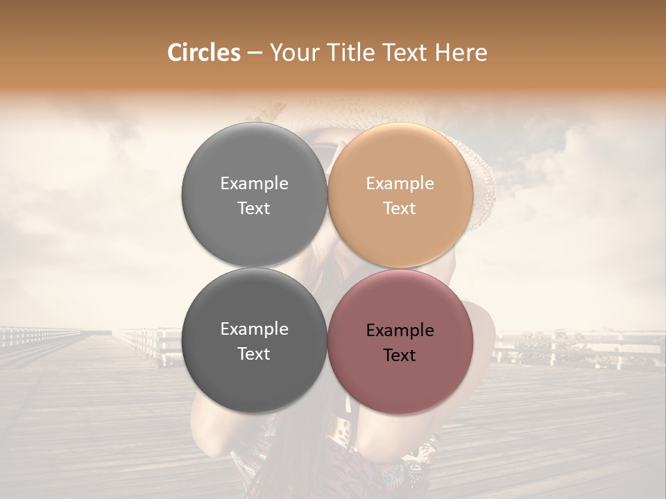 Videocamera Day Ocean PowerPoint Template