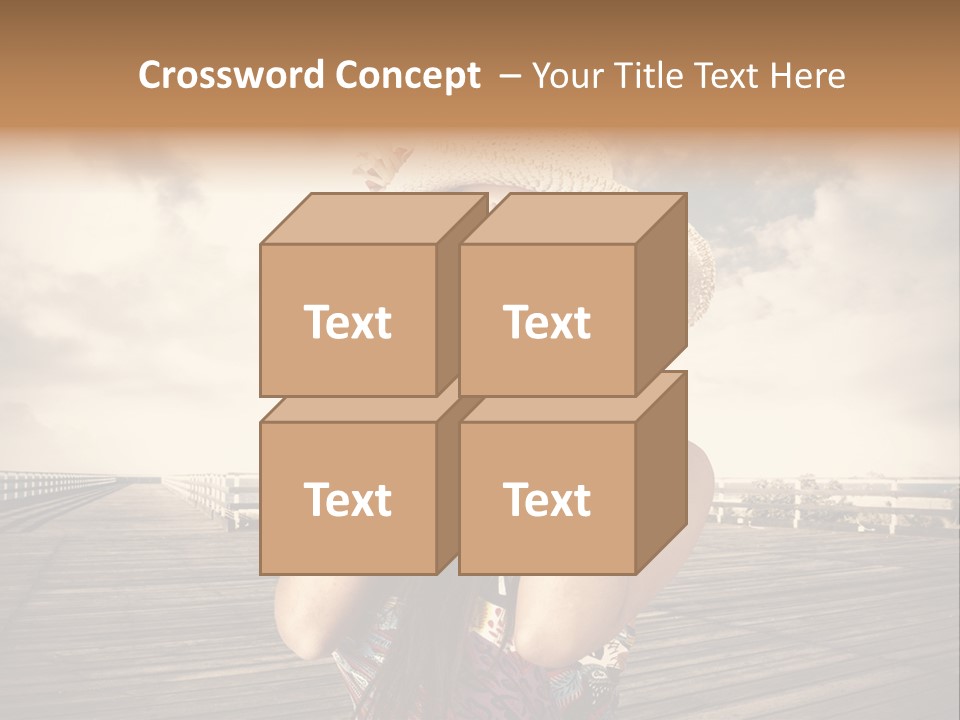 Videocamera Day Ocean PowerPoint Template