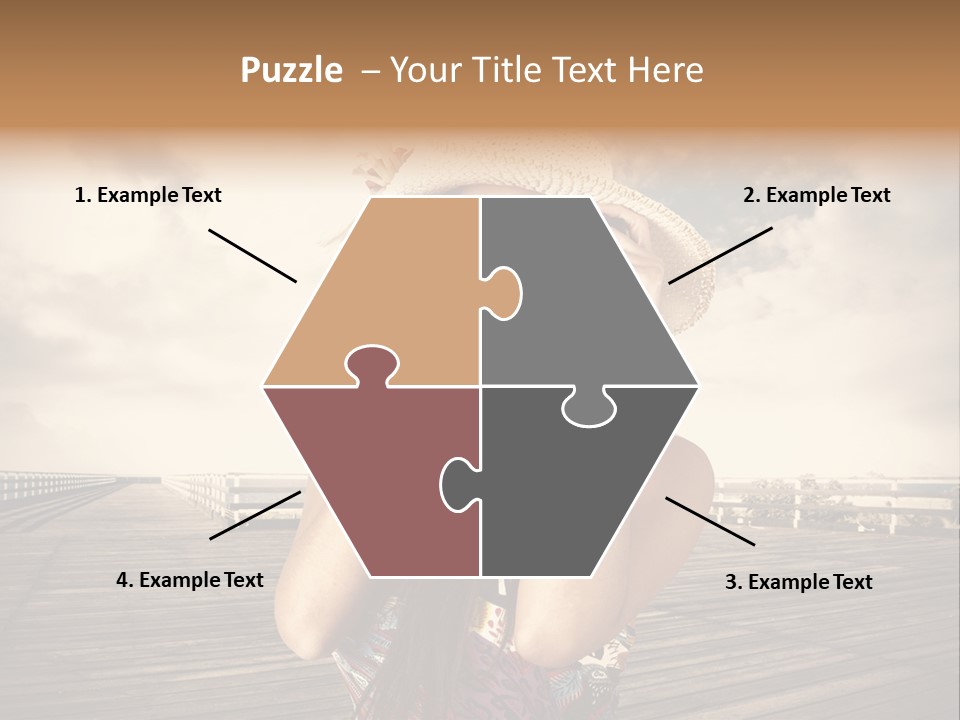 Videocamera Day Ocean PowerPoint Template