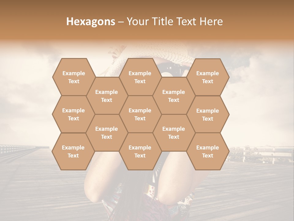 Videocamera Day Ocean PowerPoint Template