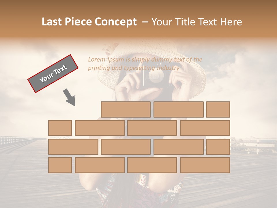 Videocamera Day Ocean PowerPoint Template
