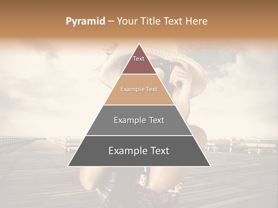 Videocamera Day Ocean PowerPoint Template