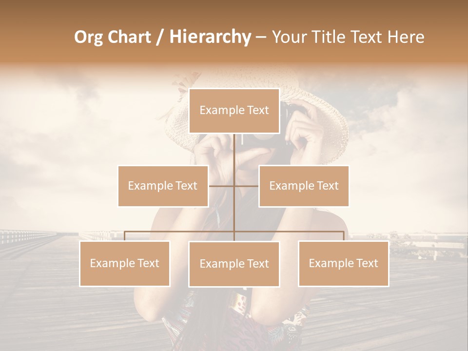 Videocamera Day Ocean PowerPoint Template