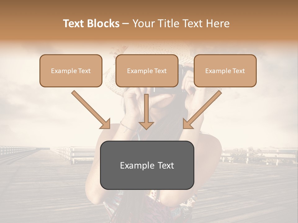 Videocamera Day Ocean PowerPoint Template