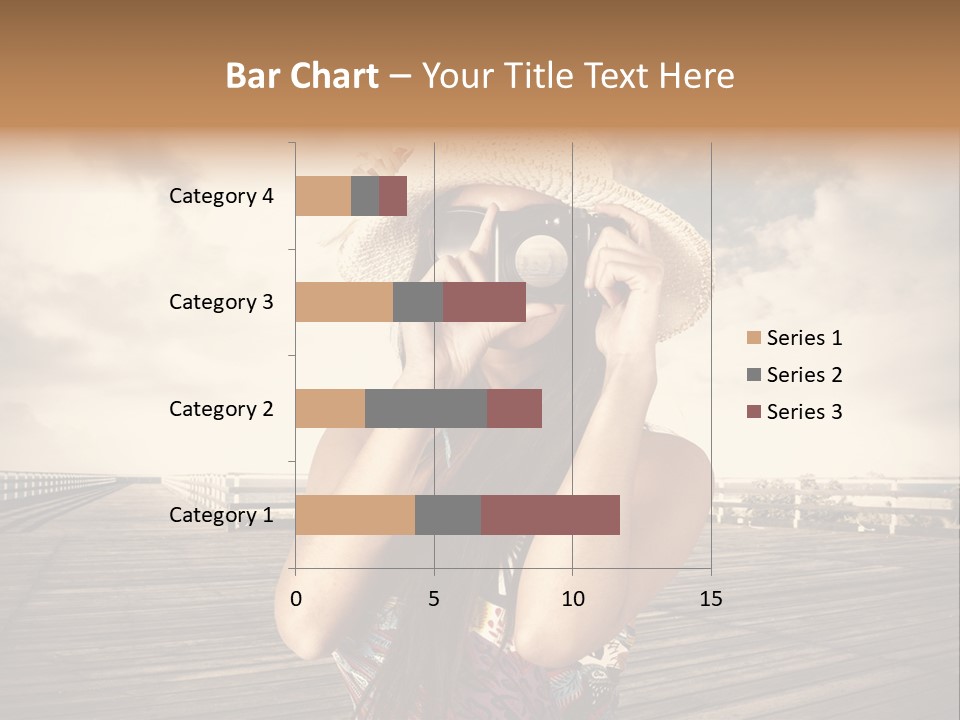 Videocamera Day Ocean PowerPoint Template