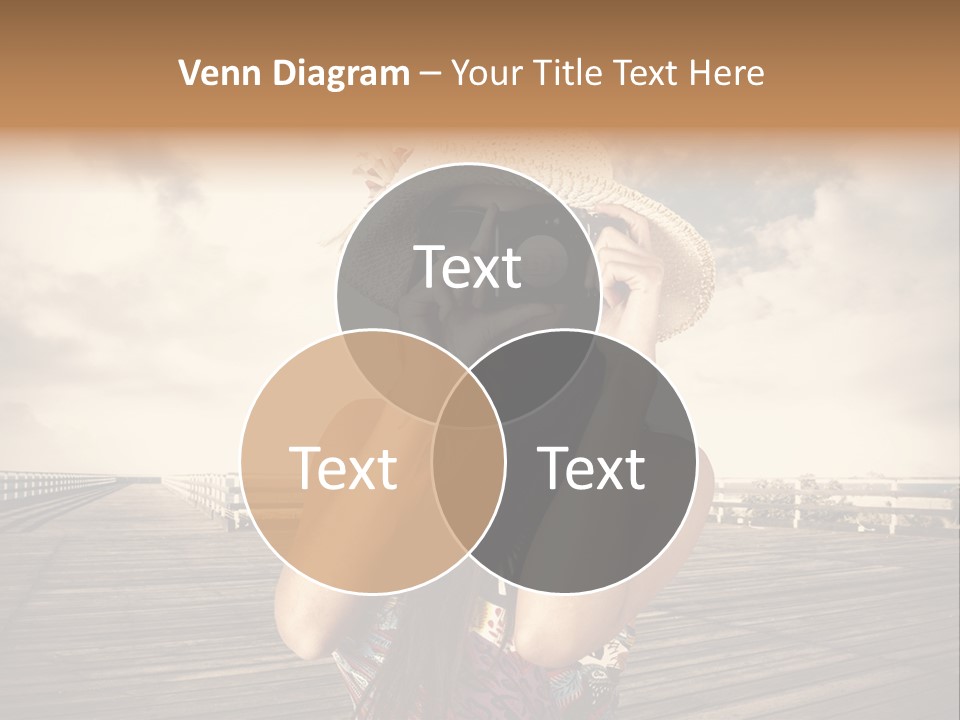 Videocamera Day Ocean PowerPoint Template