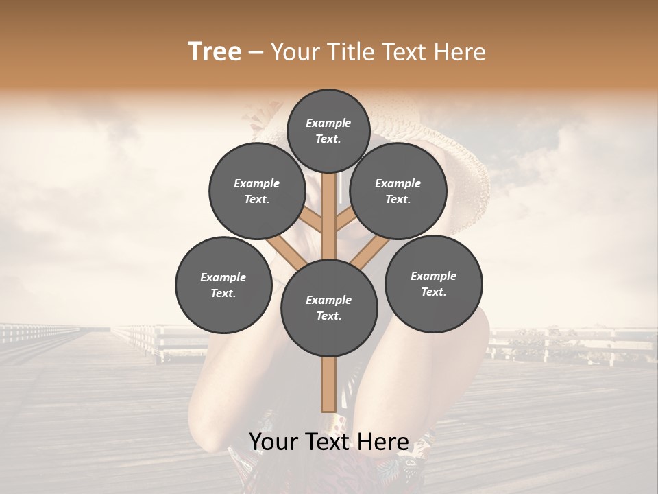 Videocamera Day Ocean PowerPoint Template