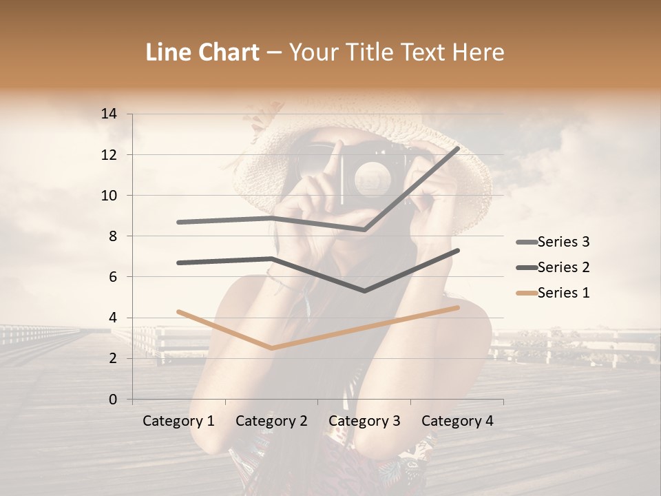 Videocamera Day Ocean PowerPoint Template
