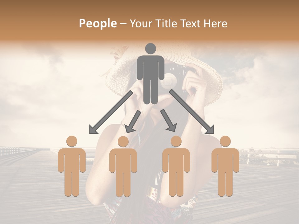 Videocamera Day Ocean PowerPoint Template