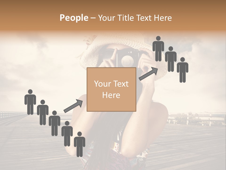 Videocamera Day Ocean PowerPoint Template